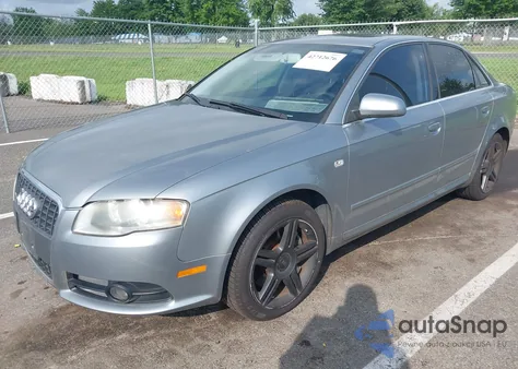 2008 Audi A4 2.0T из США, поврежденный, VIN WAUAF78E18A095599